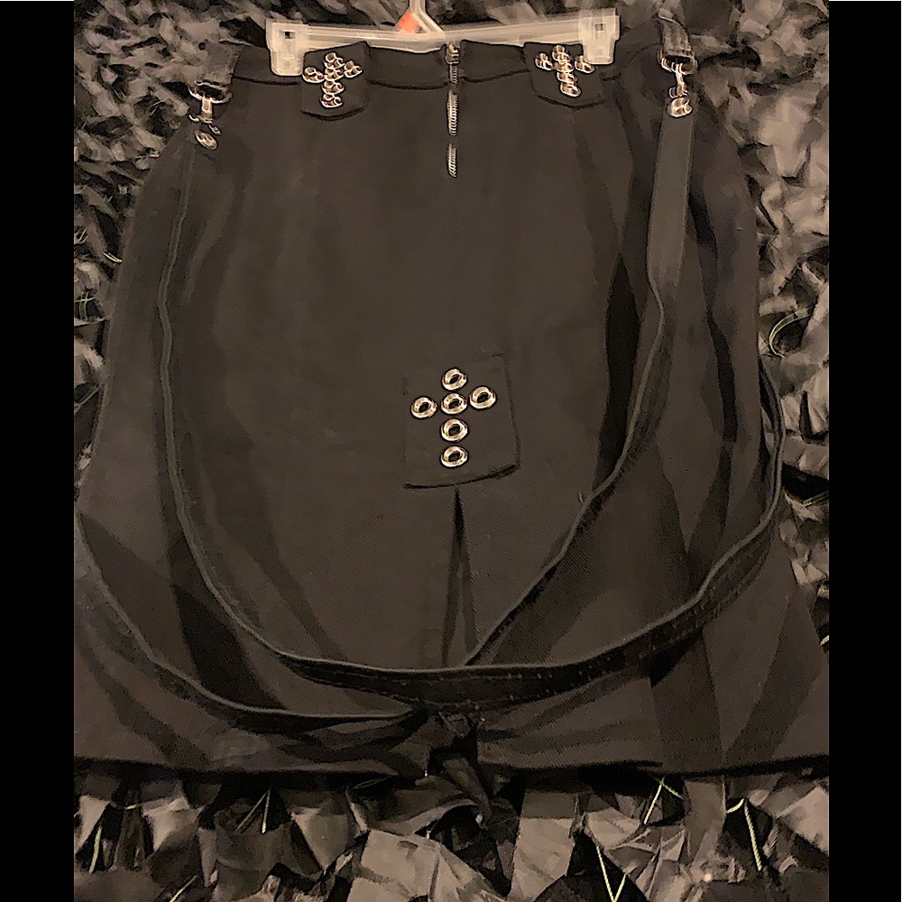 Vtg 2002 BNWT ATTEMPT Clothing Triple Heresy Divine Midi with straps.BNWFT!! - Picture 5 of 8